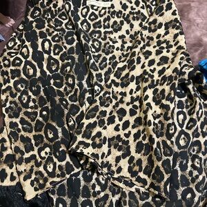 Leopard Print CoverUp